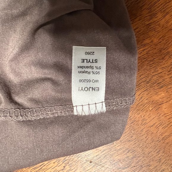 Michael Stars Brown tank, size-OS - Picture 3 of 3